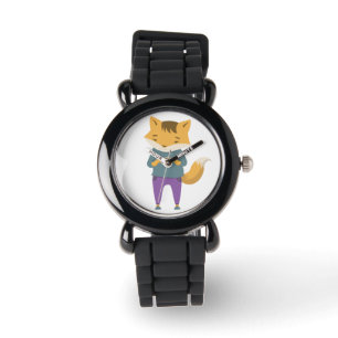 Reloj De Pulsera Pezón lindo con taza de té
