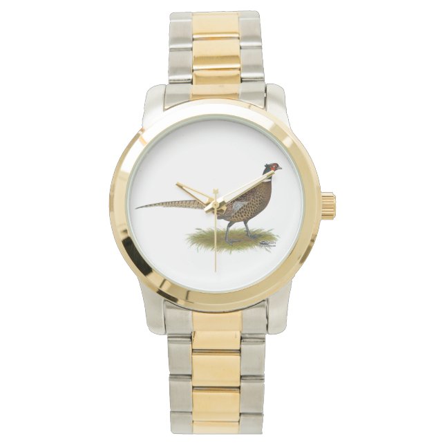 Reloj De Pulsera Pheasant Rooster (Anverso)