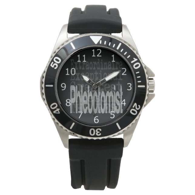 Reloj De Pulsera Phlebotomist Extraordinaire Watch (Anverso)