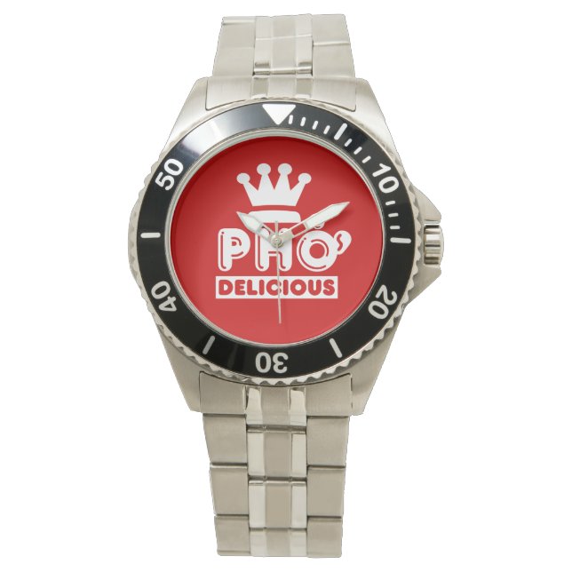 Reloj De Pulsera Pho King Delicious (Anverso)