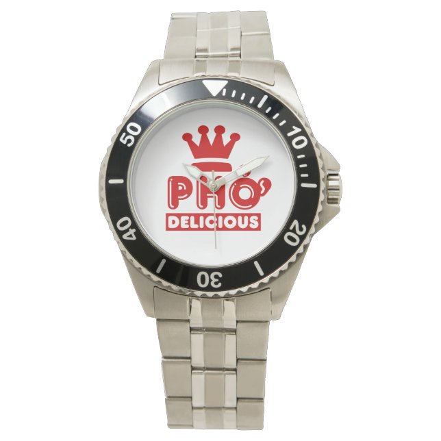 Reloj De Pulsera Pho King Delicious (Anverso)