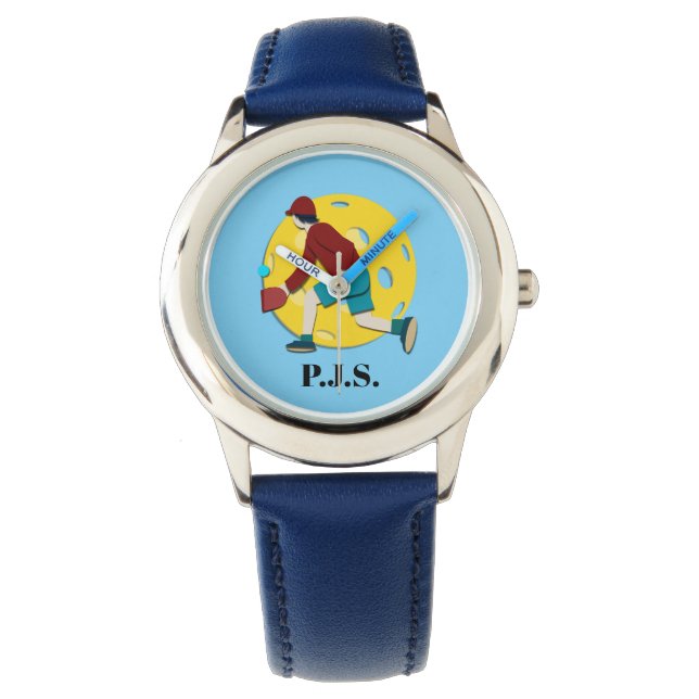 Reloj De Pulsera Pickle Ball (Anverso)