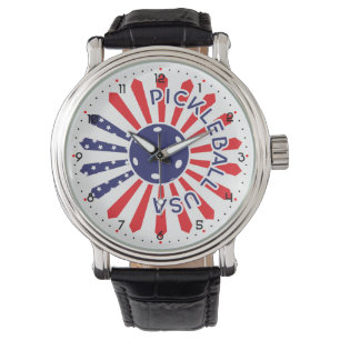 Reloj De Pulsera Pickleball EEUU