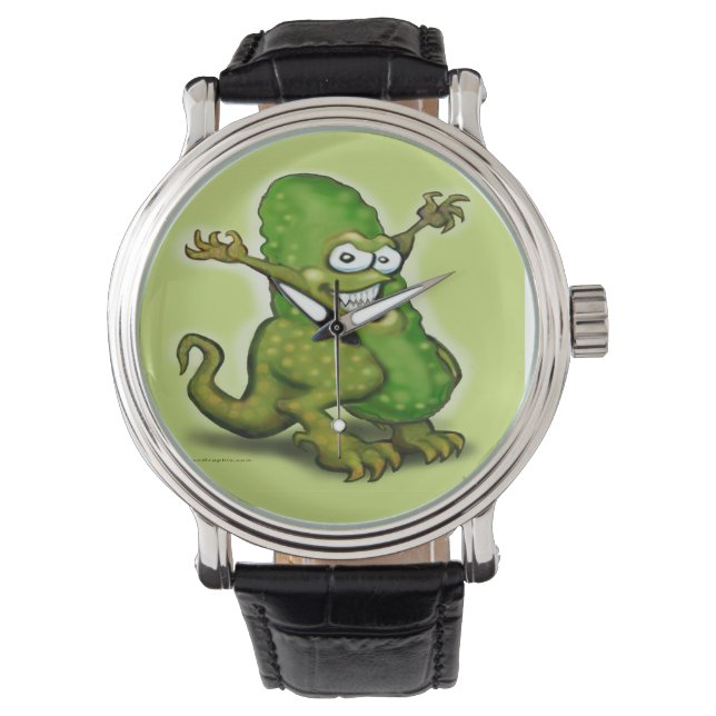 Reloj De Pulsera Picklesaurus Rex (Anverso)