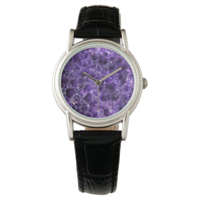 Reloj De Pulsera Picos de Amethyst en Caída (Anverso)