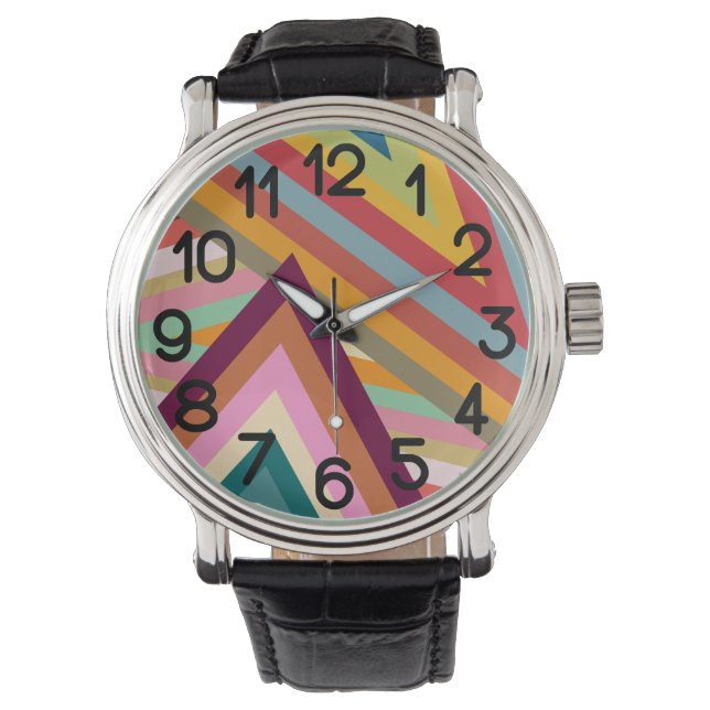 Reloj De Pulsera Picos de los años 1970 (Anverso)