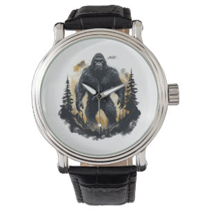Reloj De Pulsera Pie grande en el bosque