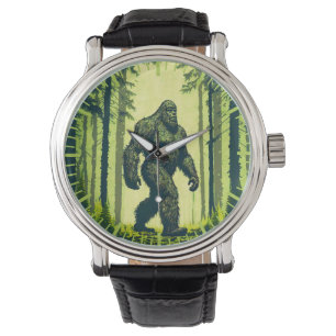 Reloj De Pulsera Pie Grande Sale a Caminar por el Bosque