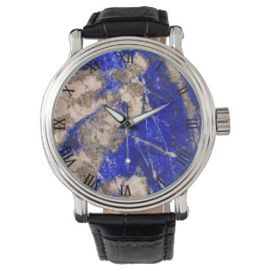 Reloj De Pulsera Piedra azul moderna