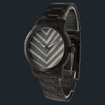 Reloj De Pulsera Piedra - Líneas<br><div class="desc">Piedra IX de Chariklia Zarris. Patrón con líneas repetidas.</div>