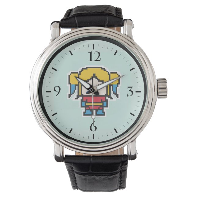 Reloj De Pulsera Piel de chica malhumorado (Anverso)