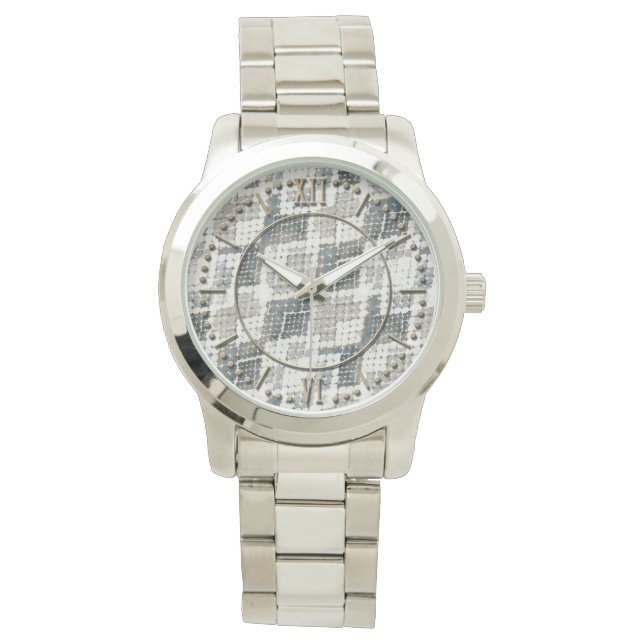 Reloj De Pulsera Piel de serpiente, Anaconda / (Anverso)