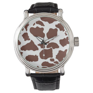 Reloj De Pulsera Piel de vaca marrón   Inspección