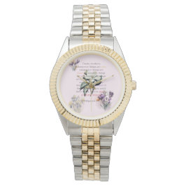 Reloj De Pulsera Piensen en estas cosas: la escritura