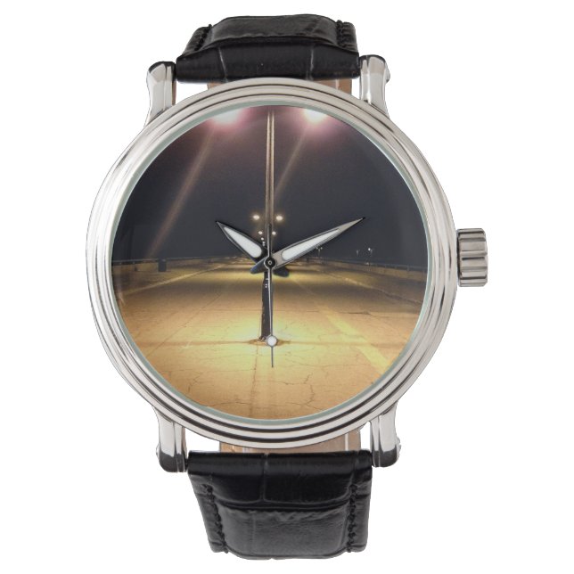 Reloj De Pulsera Pier de la calle blanca, Key West (Anverso)