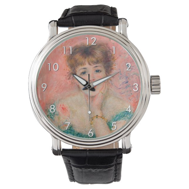 Reloj De Pulsera Pierre-Auguste Renoir - Actriz Jeanne Samary (Anverso)