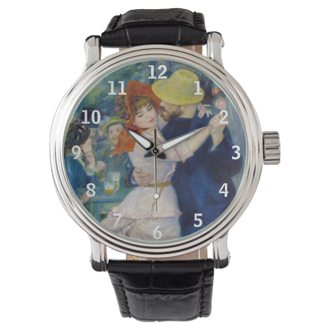 Reloj De Pulsera Pierre-Auguste Renoir - Baile en Bougival (Anverso)