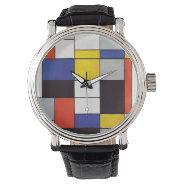Reloj De Pulsera PIET MONDRIAAN - Composición A 1923 (Anverso)