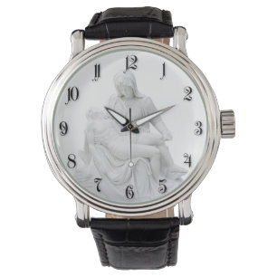 Reloj De Pulsera Pieta esculpida