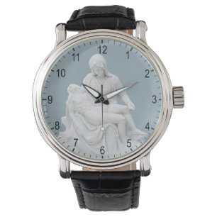 Reloj De Pulsera Pieta esculpida