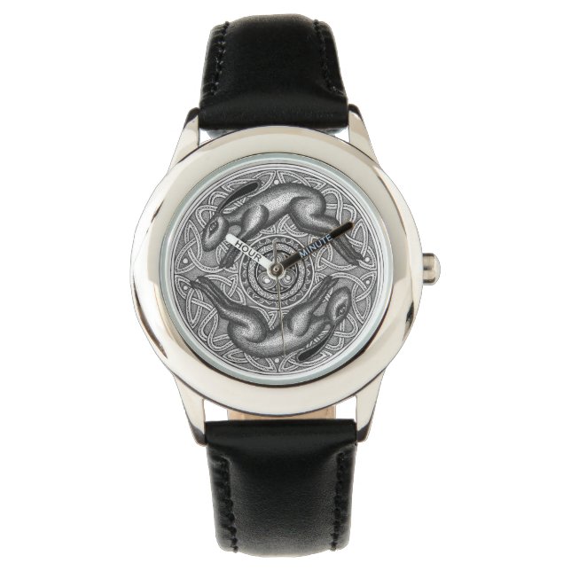 Reloj De Pulsera Pieza de tiempo de horas de doble ejecución (Anverso)