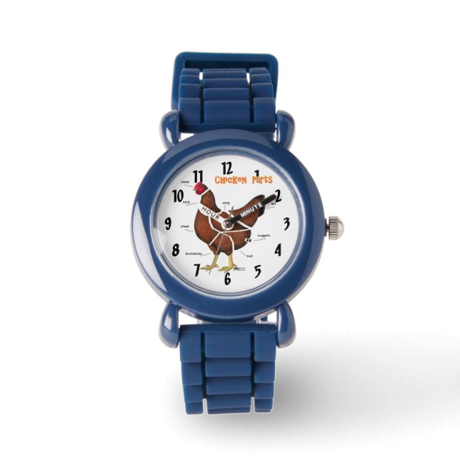 Reloj De Pulsera Piezas de pollo (Anverso)