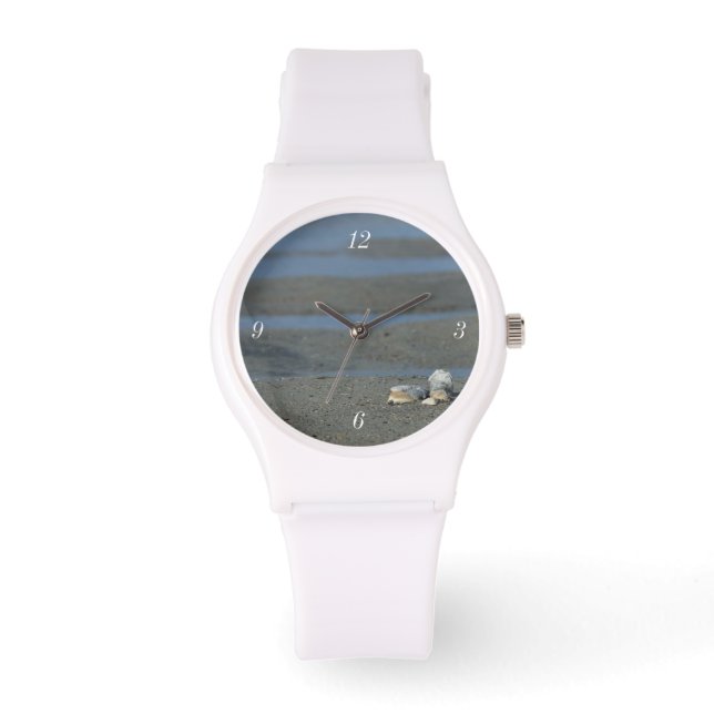 Reloj De Pulsera Pile de conchas marinas (Anverso)