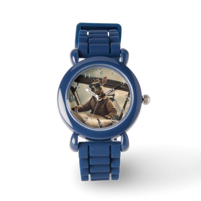 Reloj De Pulsera Piloto canguro australiano, (Anverso)