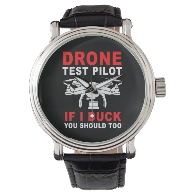 Reloj De Pulsera Piloto de prueba de drones (Anverso)