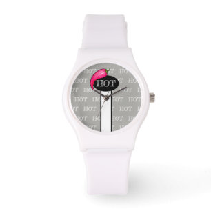 Reloj De Pulsera Pimienta de chile