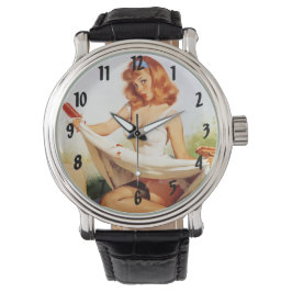 Reloj De Pulsera Pin Up Babes