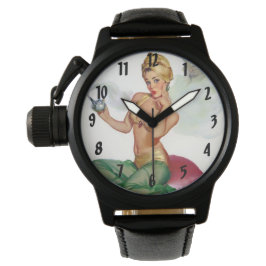 Reloj De Pulsera Pin Up Babes