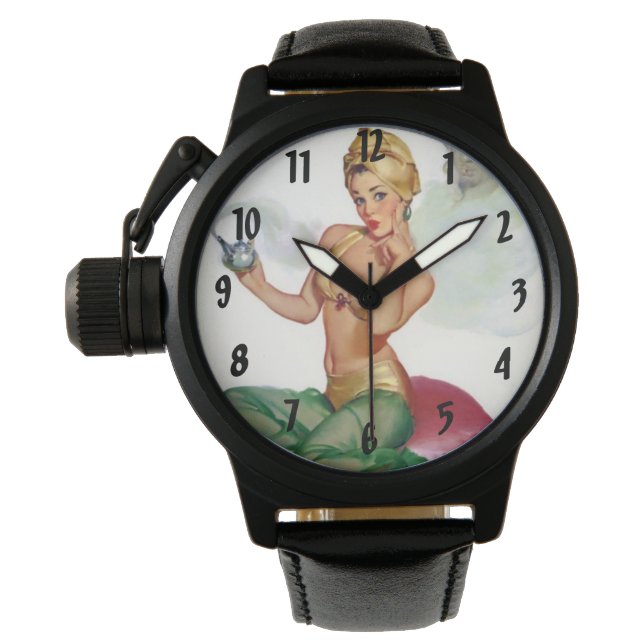 Reloj De Pulsera Pin Up Babes (Anverso)