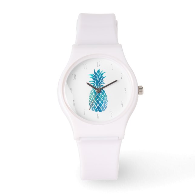 Reloj De Pulsera piña azul (Anverso)
