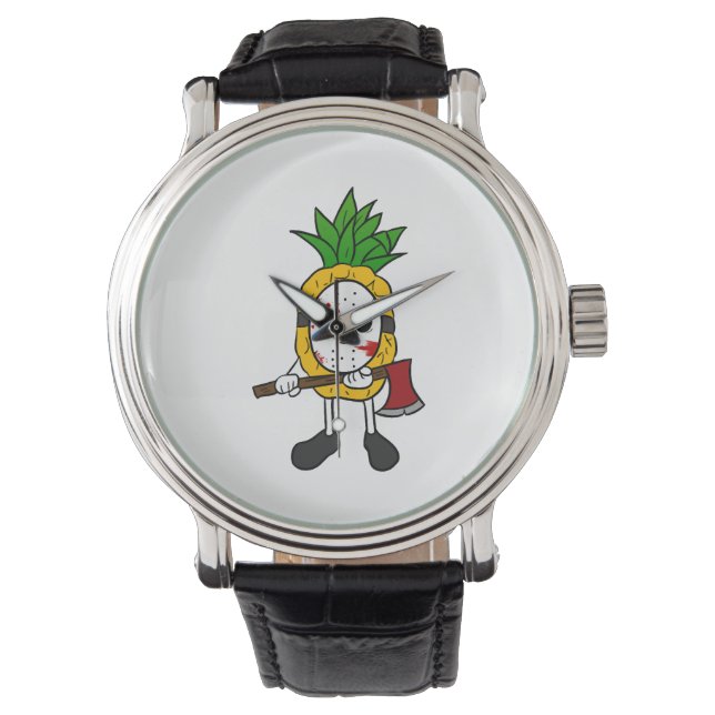 Reloj De Pulsera Piña de Halloween (Anverso)