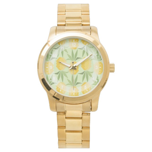 Reloj De Pulsera Piñas retro (Anverso)