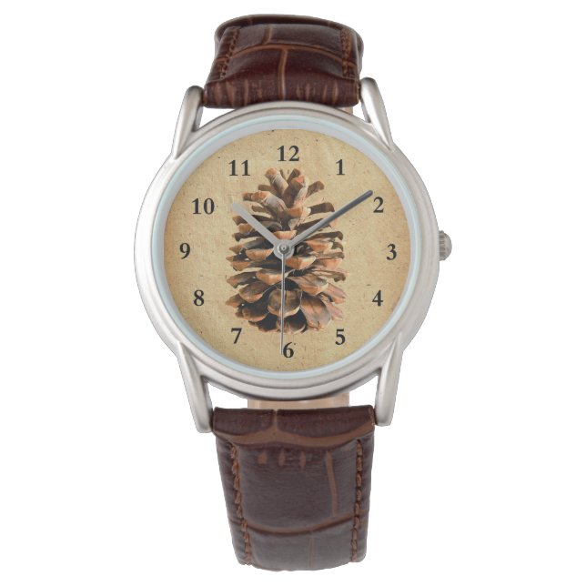 Reloj De Pulsera Pine Cone (Anverso)