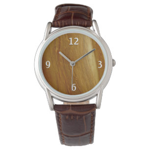 Reloj De Pulsera Pine Wood II Faux Wooden Textura