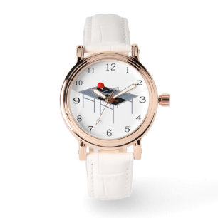 Reloj De Pulsera Ping Pong Table Bats And Ball,