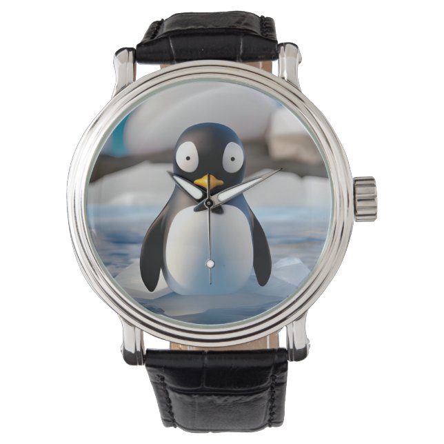 Reloj De Pulsera Pingüino (Anverso)