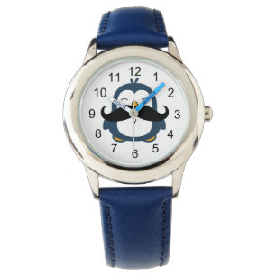 Reloj De Pulsera Pingüino del bigote