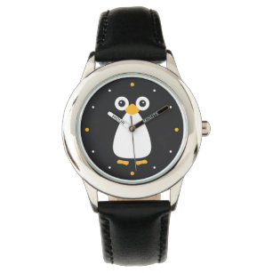 Reloj De Pulsera Pingüino vectorial