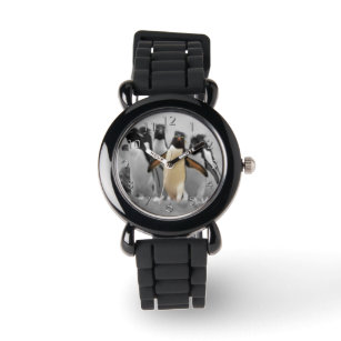 Reloj De Pulsera Pingüinos de Rockhopper