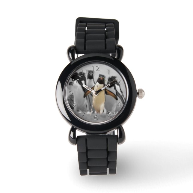 Reloj De Pulsera Pingüinos de Rockhopper (Anverso)