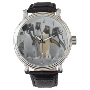 Reloj De Pulsera Pingüinos de Rockhopper