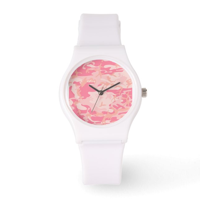 Reloj De Pulsera Pink Camo Watch (Anverso)