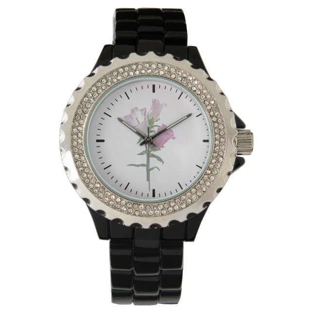 Reloj De Pulsera Pink Canterbury Bells (Anverso)