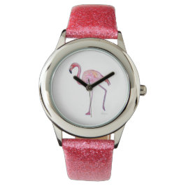 Reloj De Pulsera Pink Flamingo Watch