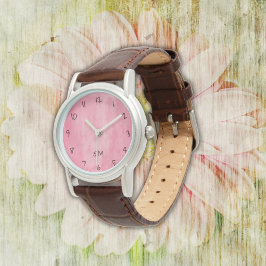 Reloj De Pulsera Pink Grunge Watch