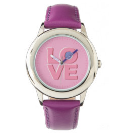 Reloj De Pulsera Pink LOVE - 
